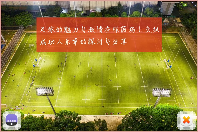足球的魅力与激情在绿茵场上交织成动人乐章的探讨与分享